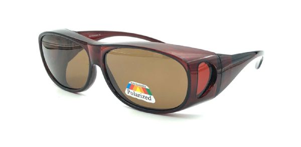 C6 JOY 3009 חום מבריק עדשה חומה