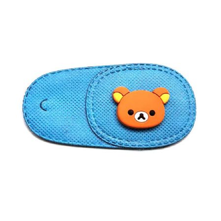 פרצוף דובי חום כחול