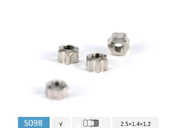 בורג שייבה S098 מידה: 2.5*1.4*1.2