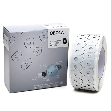 מדבקה למכונת חיתוך מלבן מידה 18.5*19