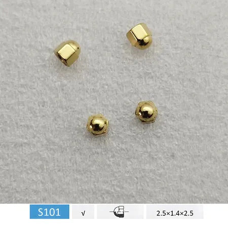 כובע מתכת זהב   S101 1.4 